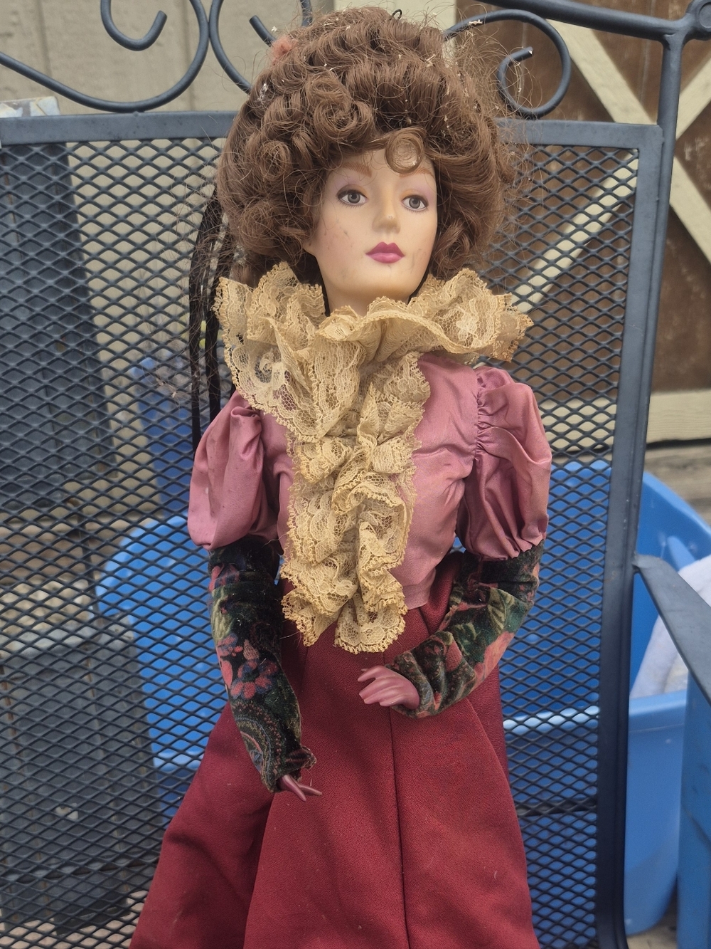 Vintage Porcelain Doll